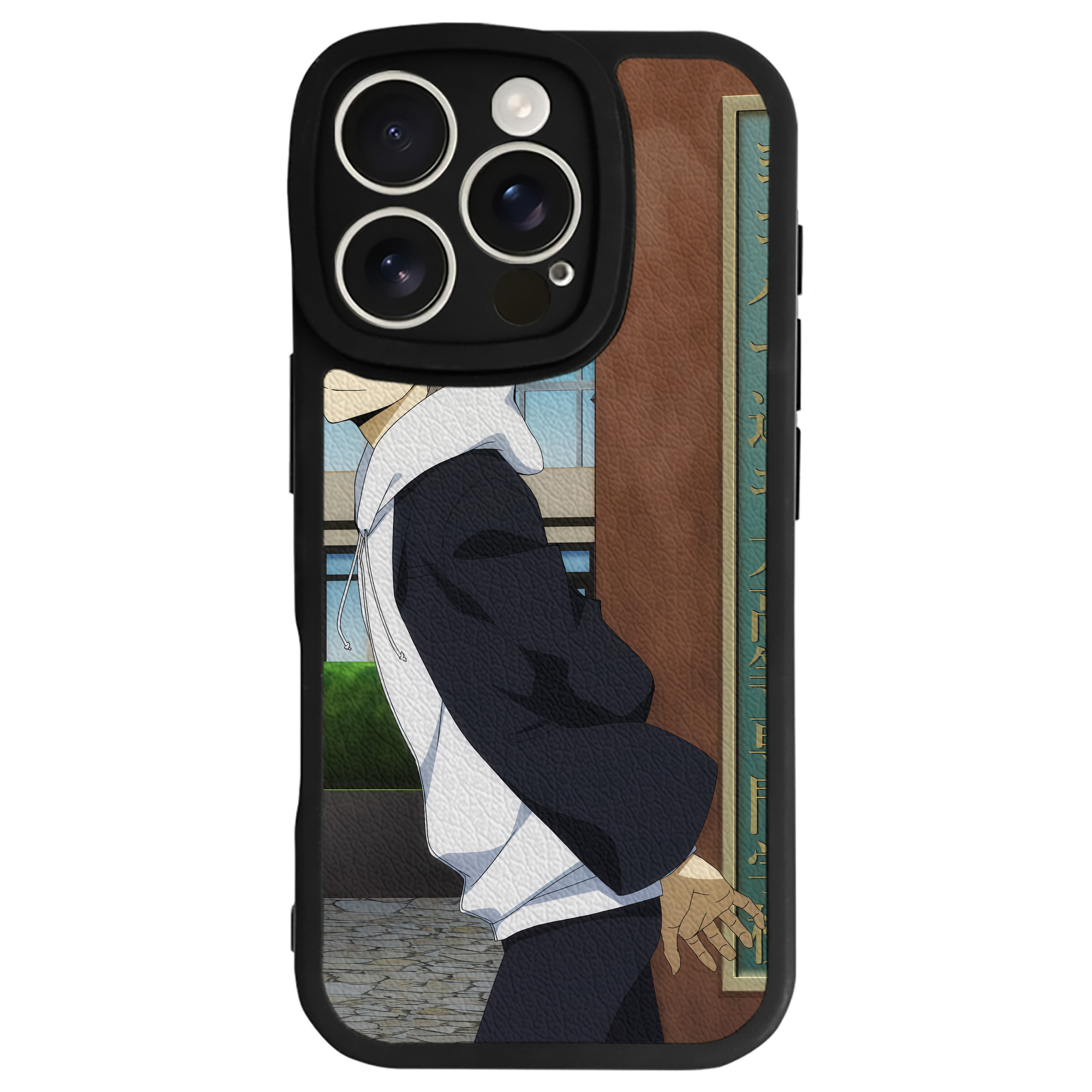 （画像用） 文豪ストレイドッグス Bungo Stray Dogs 【iPhone 16シリーズ対応】シリコンスマホケース（レザー調） 材質：シリコン